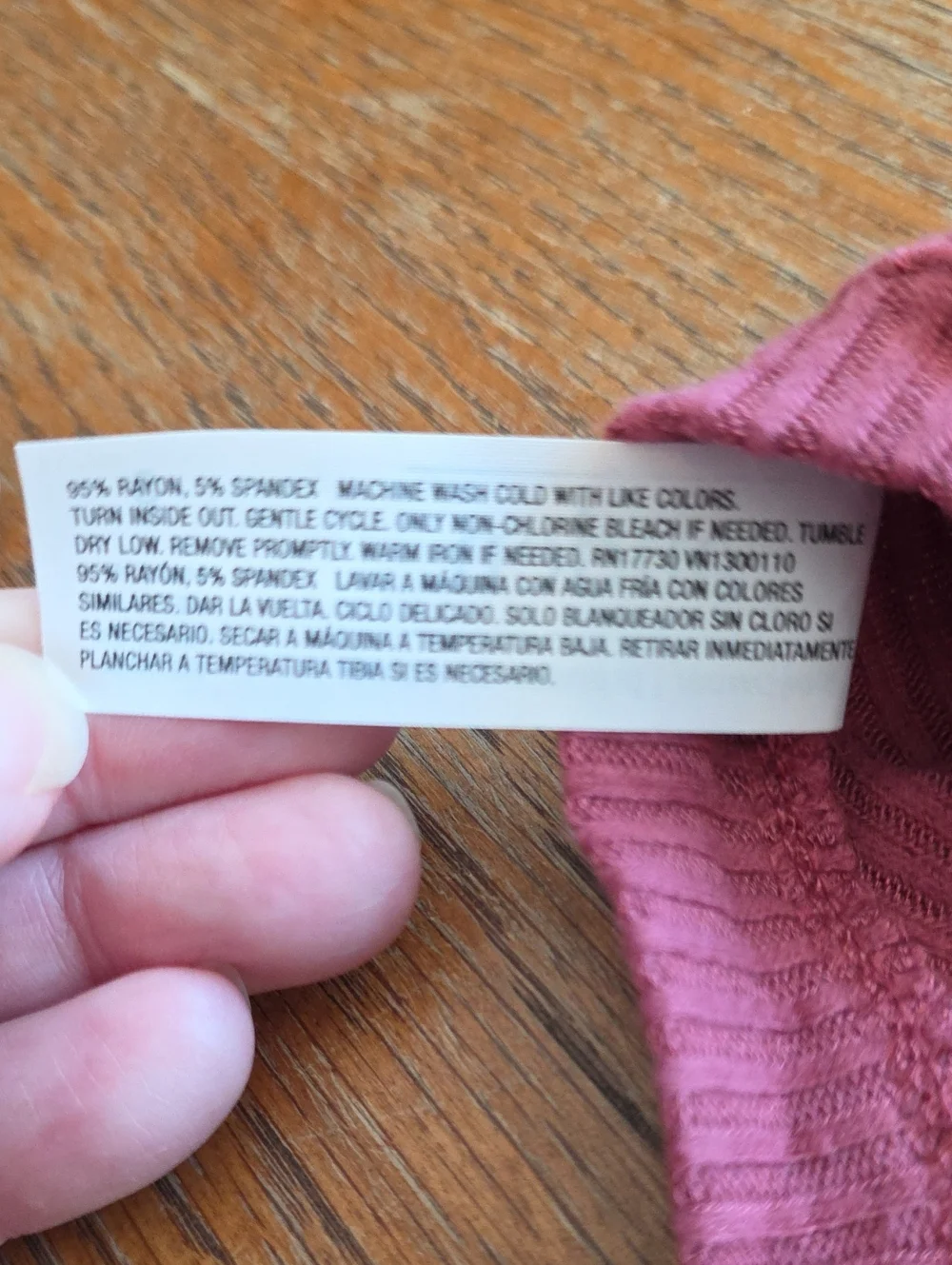 Auden sleepwear rose
